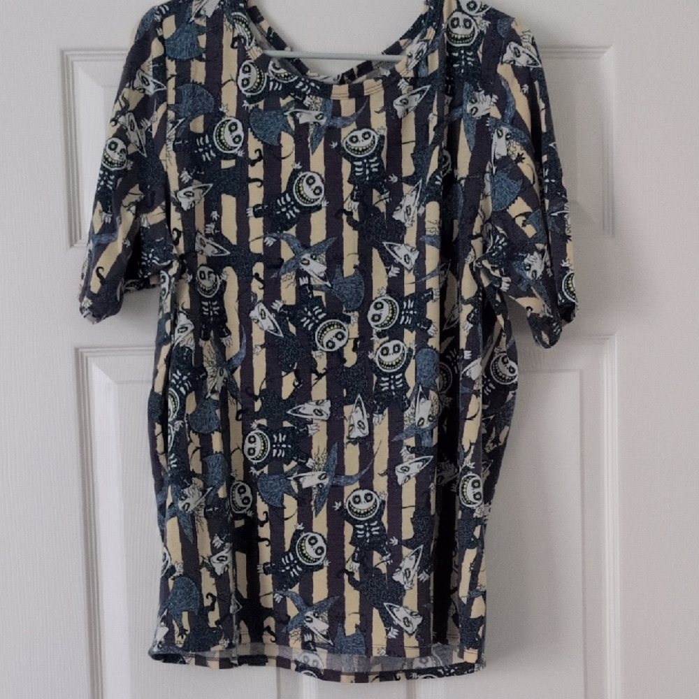 Lularoe Nightmare Before Xmas Top
